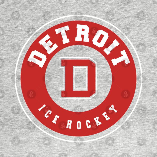 Detroit ice hockey by BVHstudio